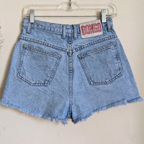 BONGO Pants - Vintage 90's High Rise Bongo denim shorts